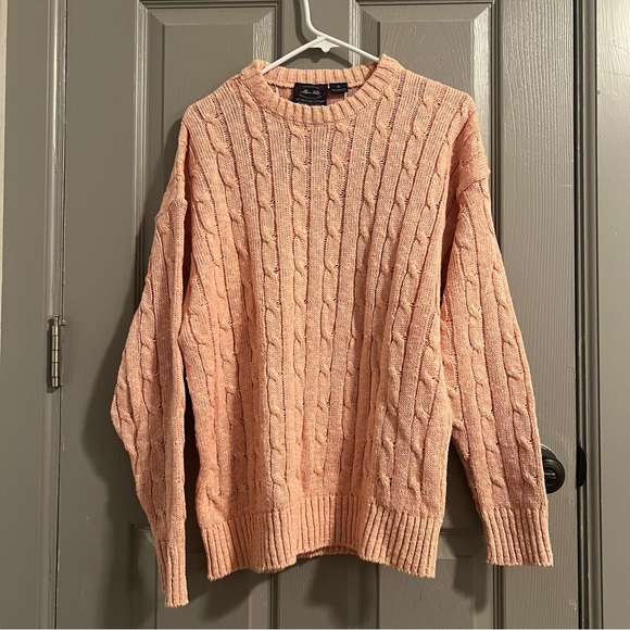 Allen Solly Men's Crewneck Sweater - Light Peach - Picture 6 of 6